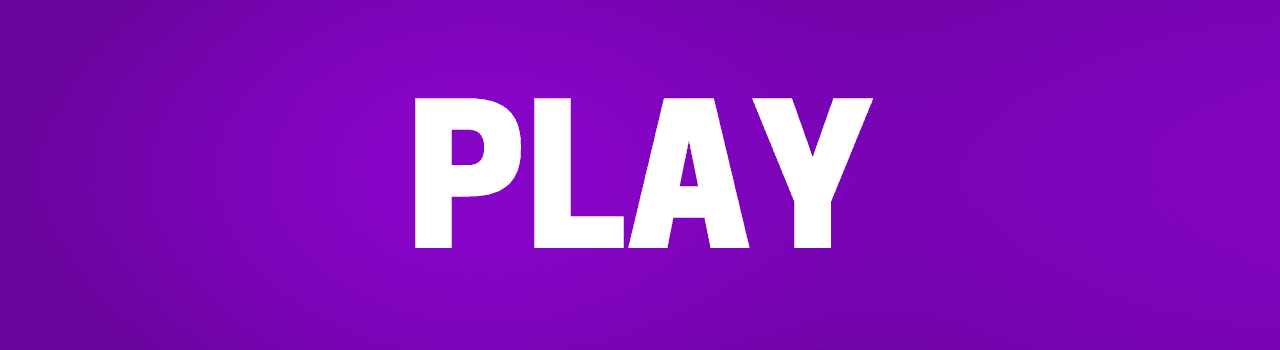 Purple "Play" Homepage Banner that introduces activities to do while in Taylor. 