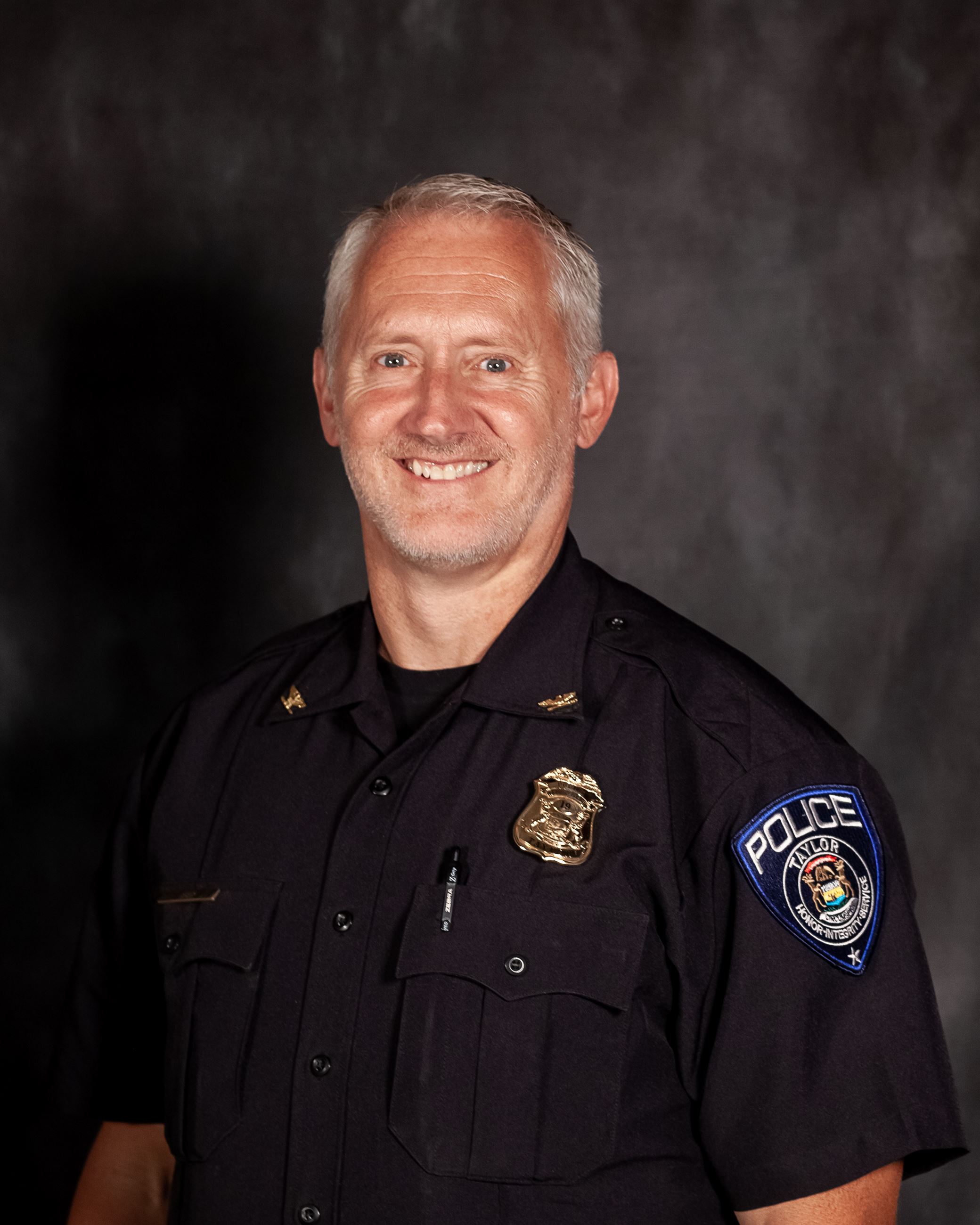 Professional Photo of Police Chief John Blair. 