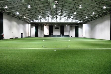 Indoor Soccer field at the Taylor Sportsplex. 