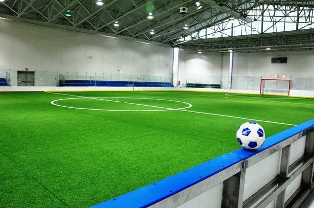 Indoor Soccer Field at the Taylor Sportsplex. 