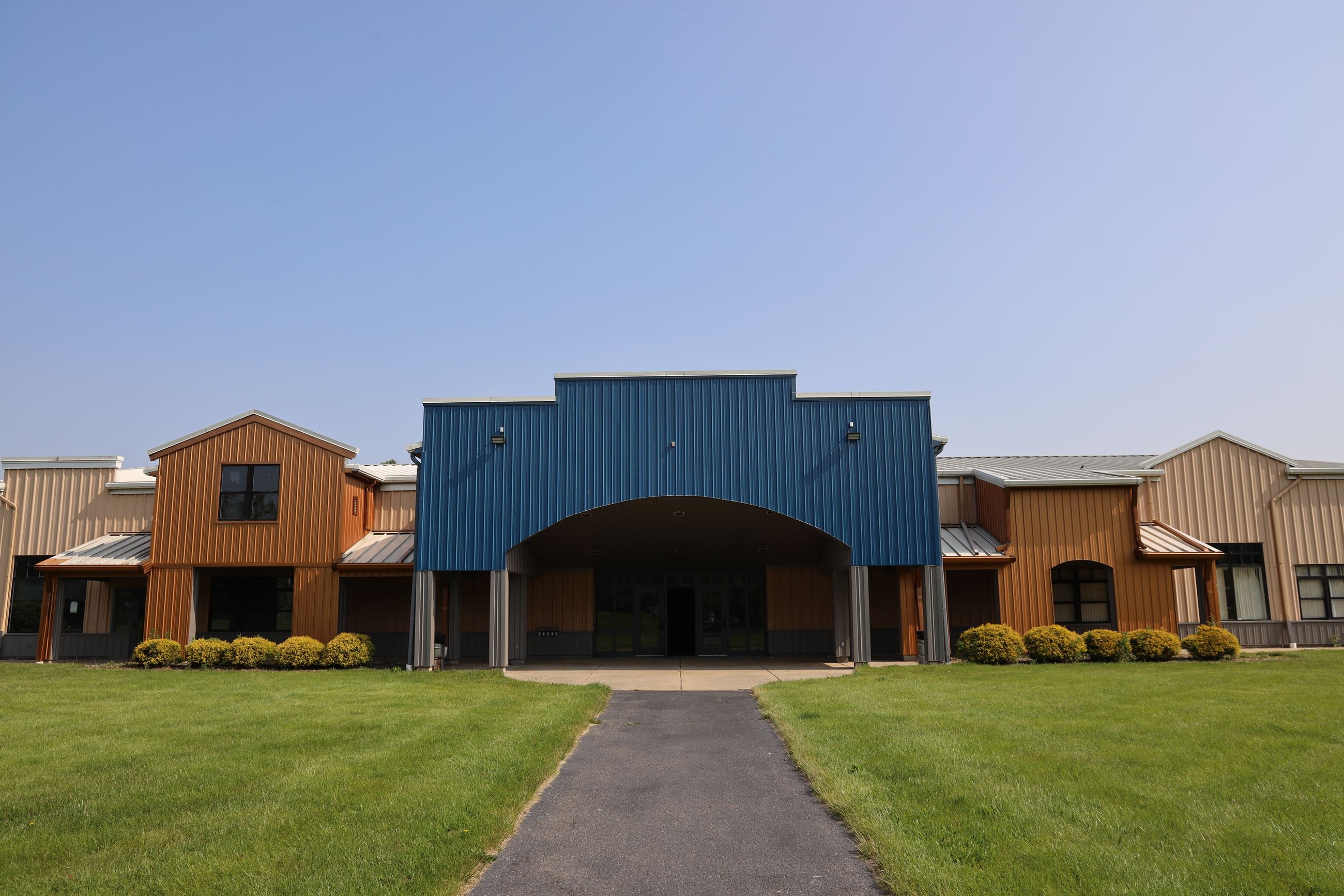 Outside of Activity Building Outside of Activity Building